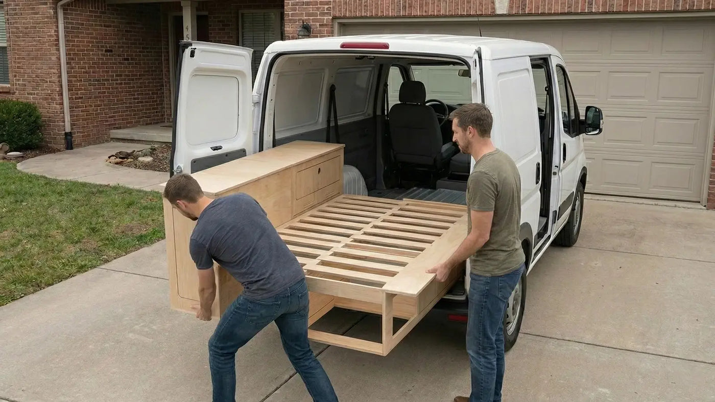 Instala sin perforaciones y comienza a viajar