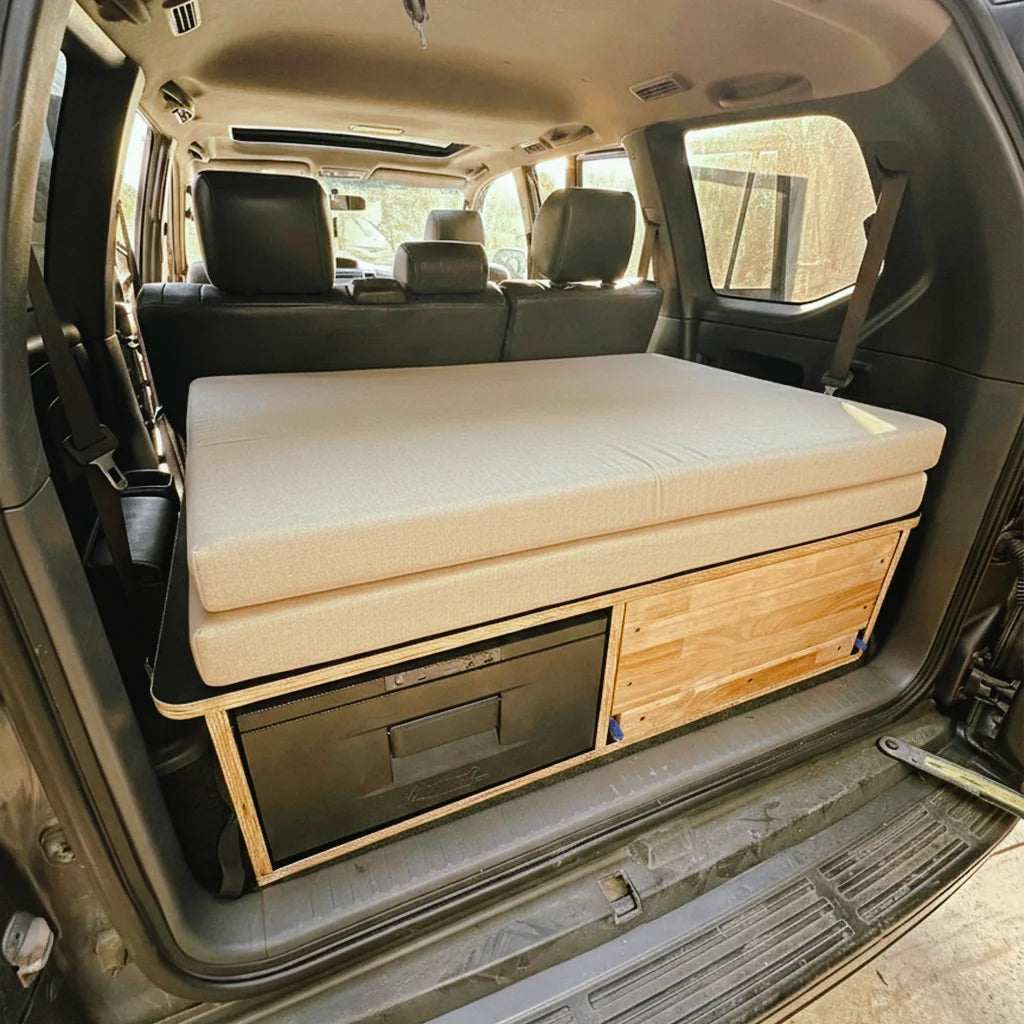 Modulo camper instalado en furgon