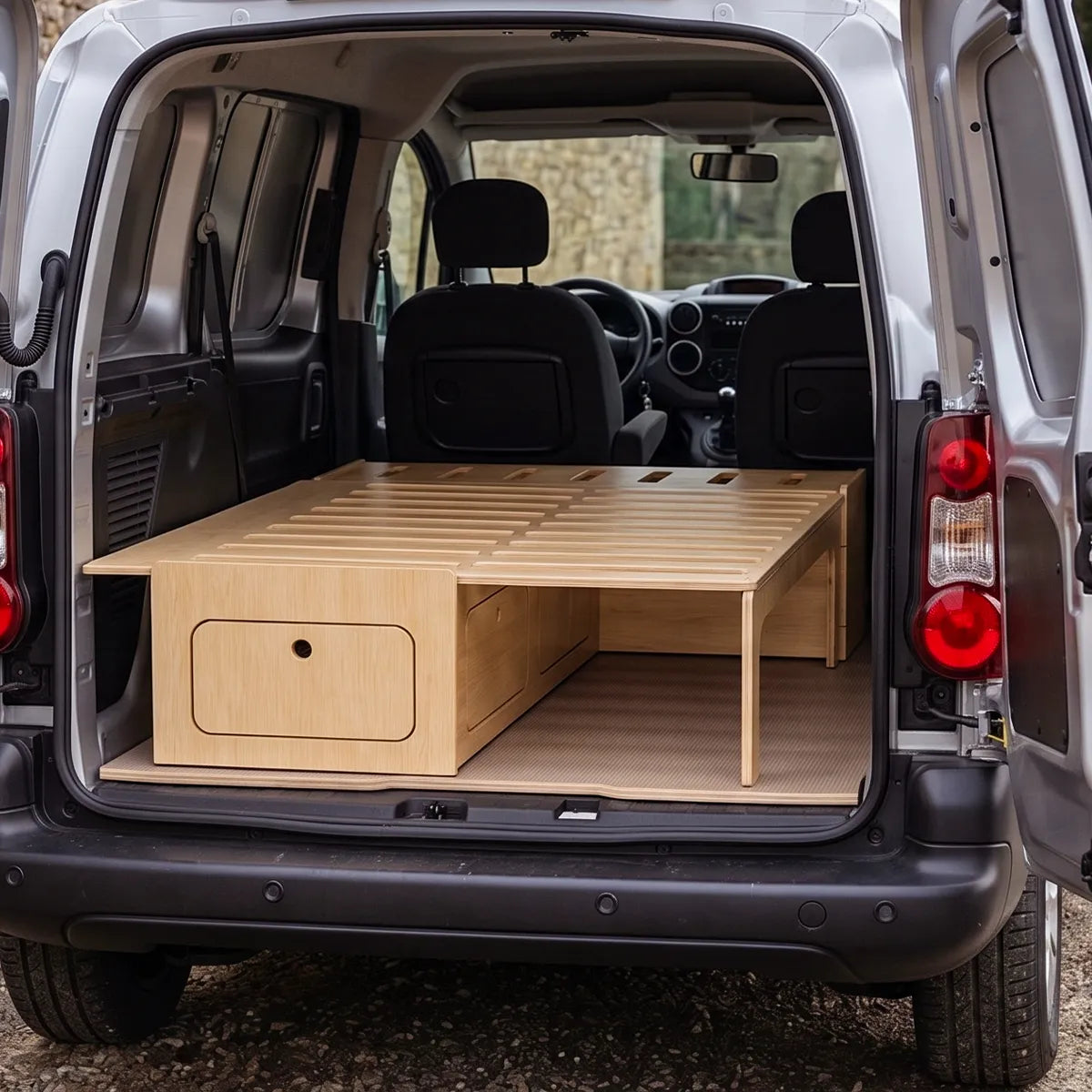 Modulo camper instalado sin perforaciones