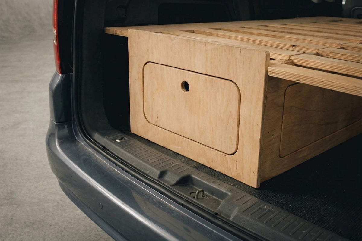 Feature modulo camper Tiny Van